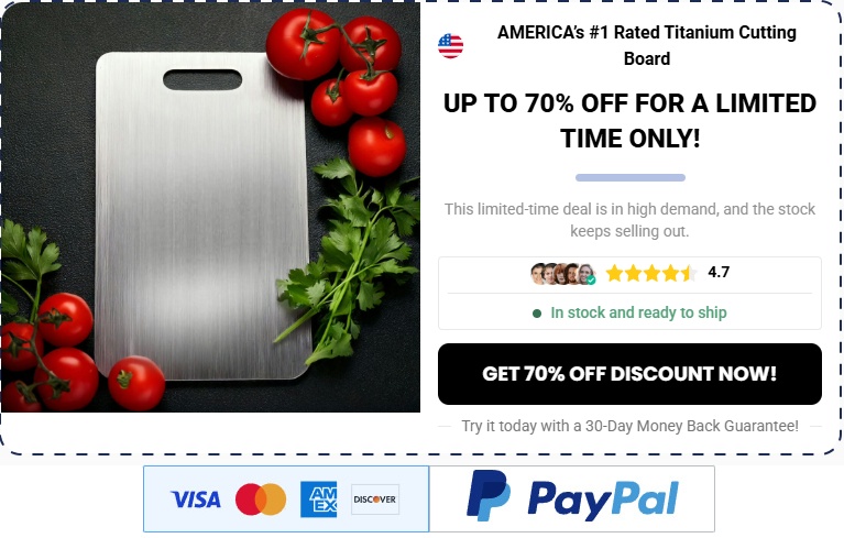 Katuchef Titanium Cutting Board Review | Katu Chef Reviews Complaints