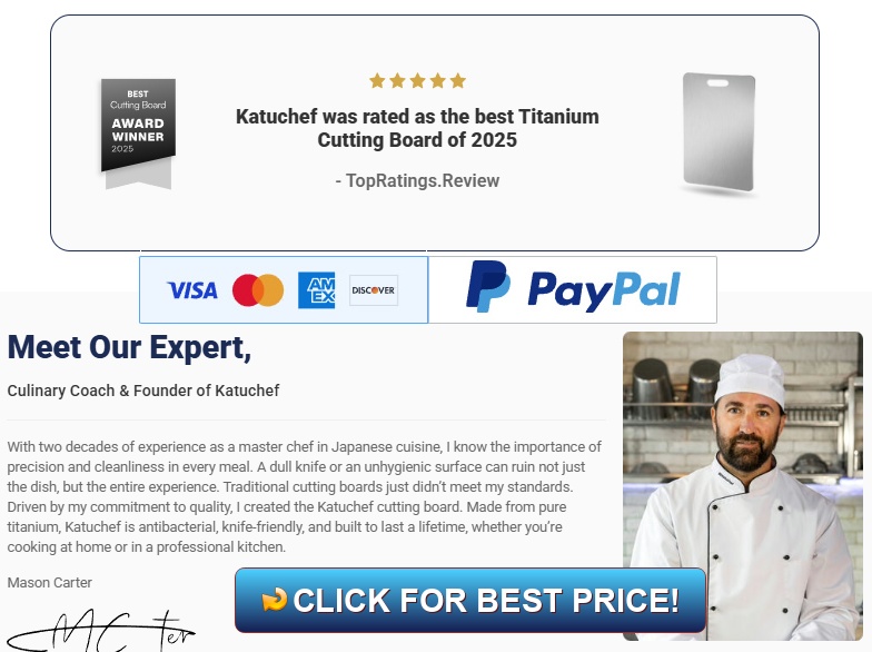 Katuchef Titanium Cutting Board Review | Katu Chef Reviews Complaints