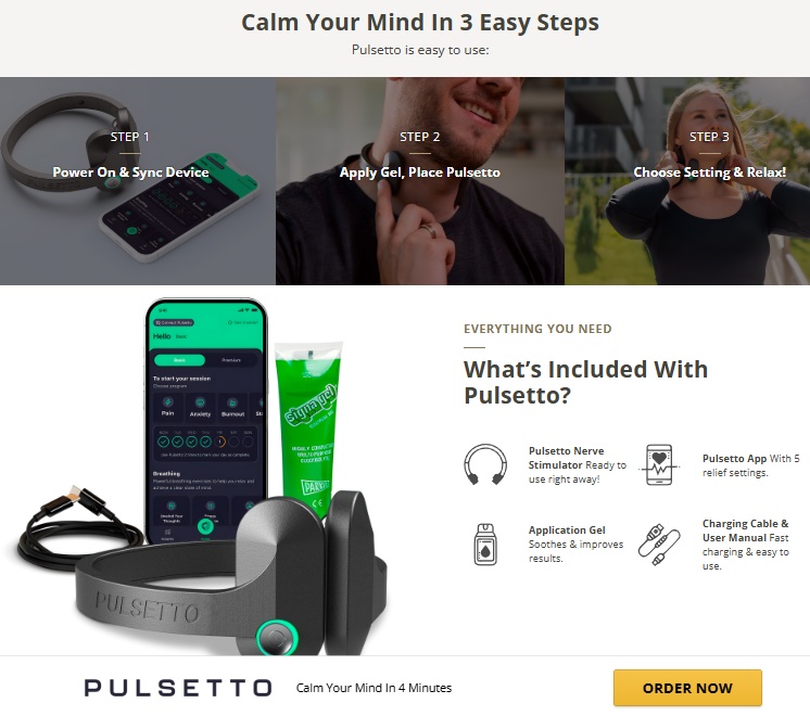 Pulsetto Review + Reviews: Pulsetto Device Vagus Nerve Stimulator