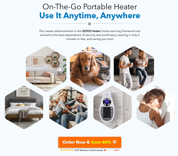 GoGo Portable Heater Review: Features, Customer Reviews and Complaints